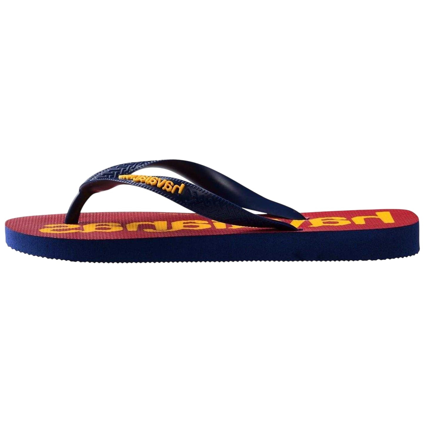 Turquoise - Front - Havaianas Womens-Ladies Logomania Flat Flip Flops