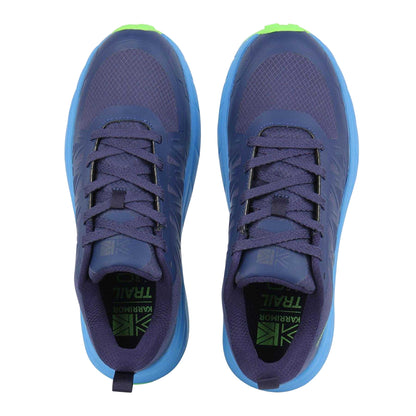 Grey Blue - Side - Karrimor Mens Caracal Waterproof Trainers