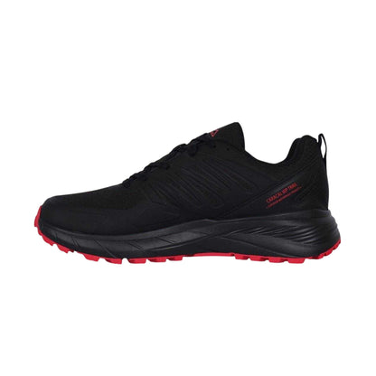 Black-Red - Side - Karrimor Mens Caracal Waterproof Trainers