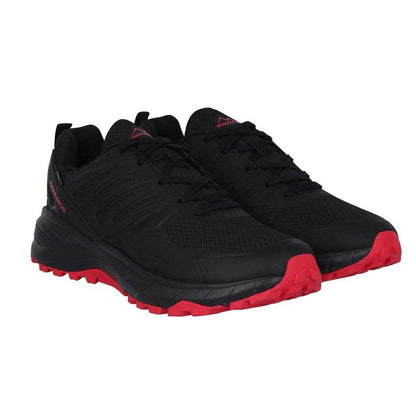 Black-Red - Front - Karrimor Mens Caracal Waterproof Trainers