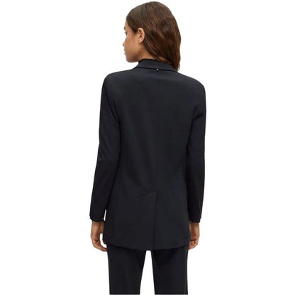 Black - Back - Boss Womens-Ladies Jernara1 Blazer
