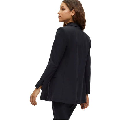Black - Lifestyle - Boss Womens-Ladies Jernara1 Blazer