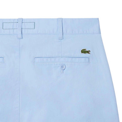 Blue - Side - Lacoste Mens Stretch Slim Chinos