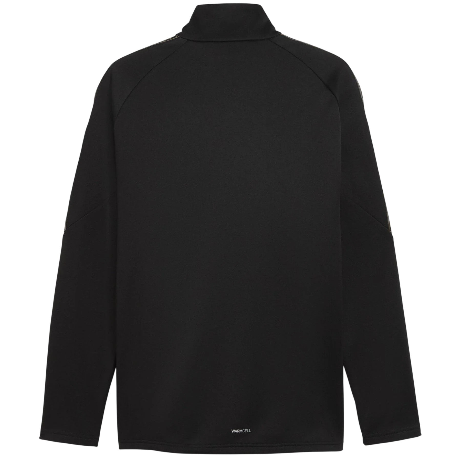 Black-Gold - Back - Puma Mens King Athletic Training Drill Top
