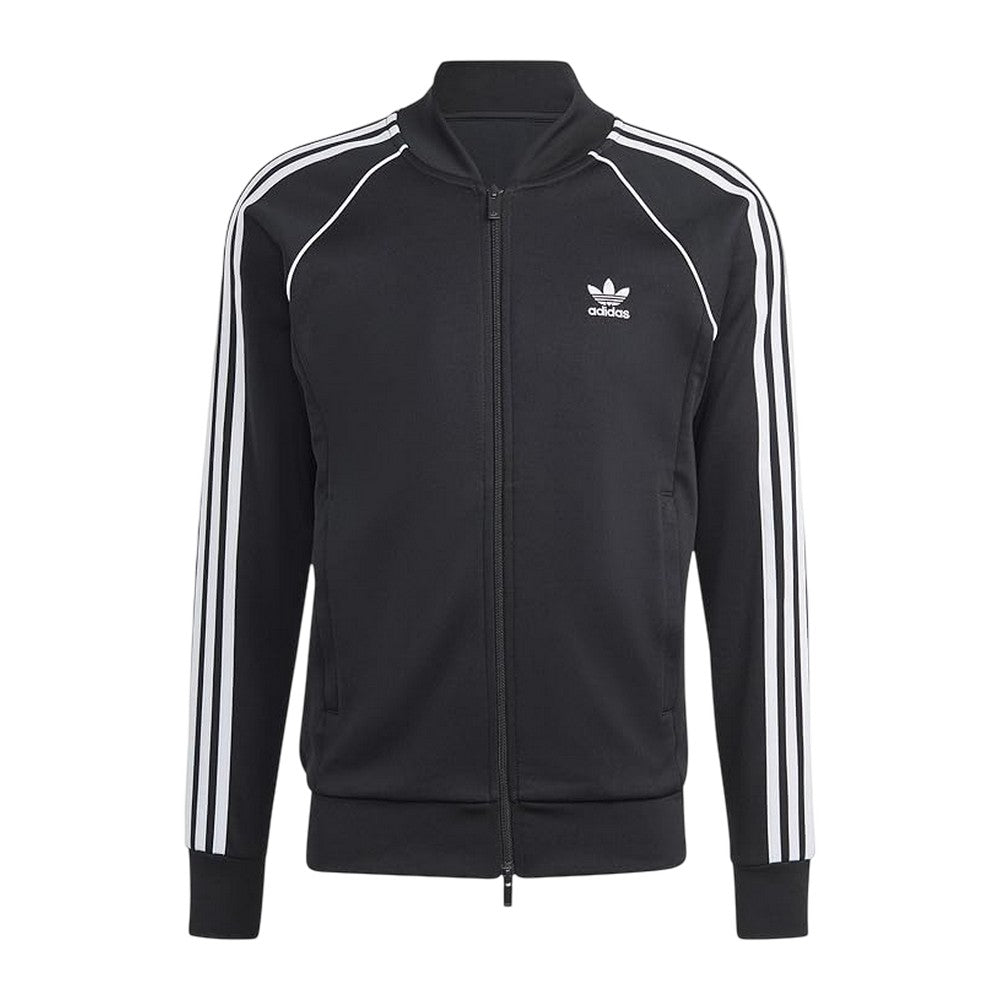 Black - Front - Adidas Mens Originals Performance Tracksuit Top