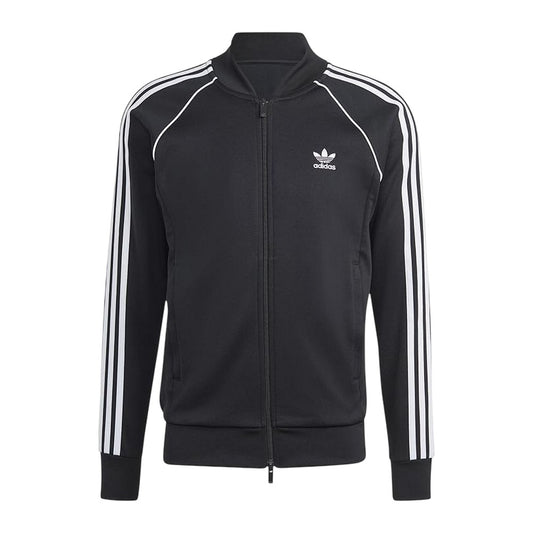 Black - Front - Adidas Mens Originals Performance Tracksuit Top