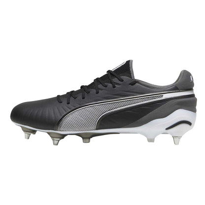Puma Black - Back - Puma Mens King Ultimate Sport Soft Ground Football Boots