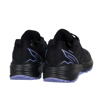 Black - Back - Karrimor Womens-Ladies Caracal Logo Waterproof Trainers