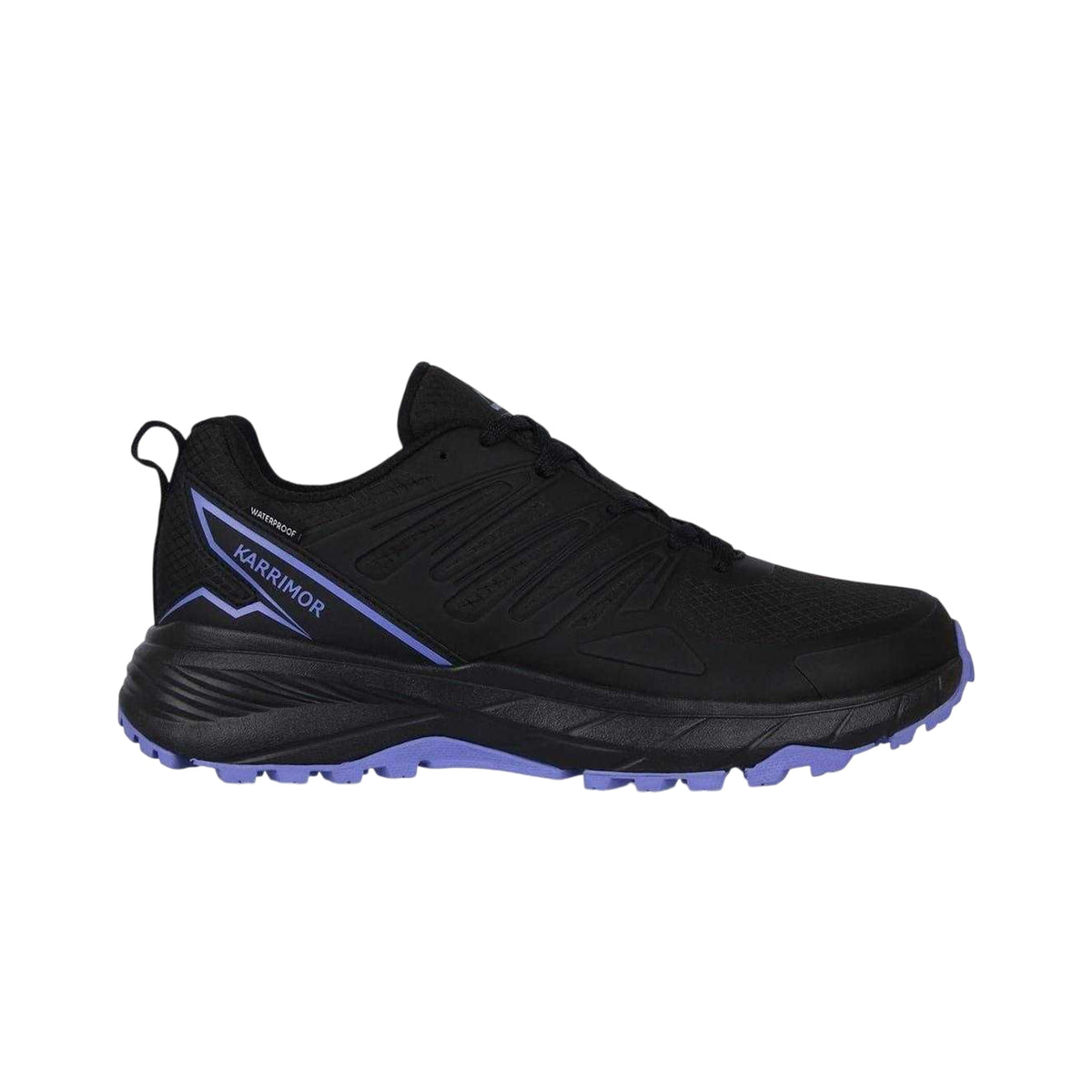 Black - Lifestyle - Karrimor Womens-Ladies Caracal Logo Waterproof Trainers