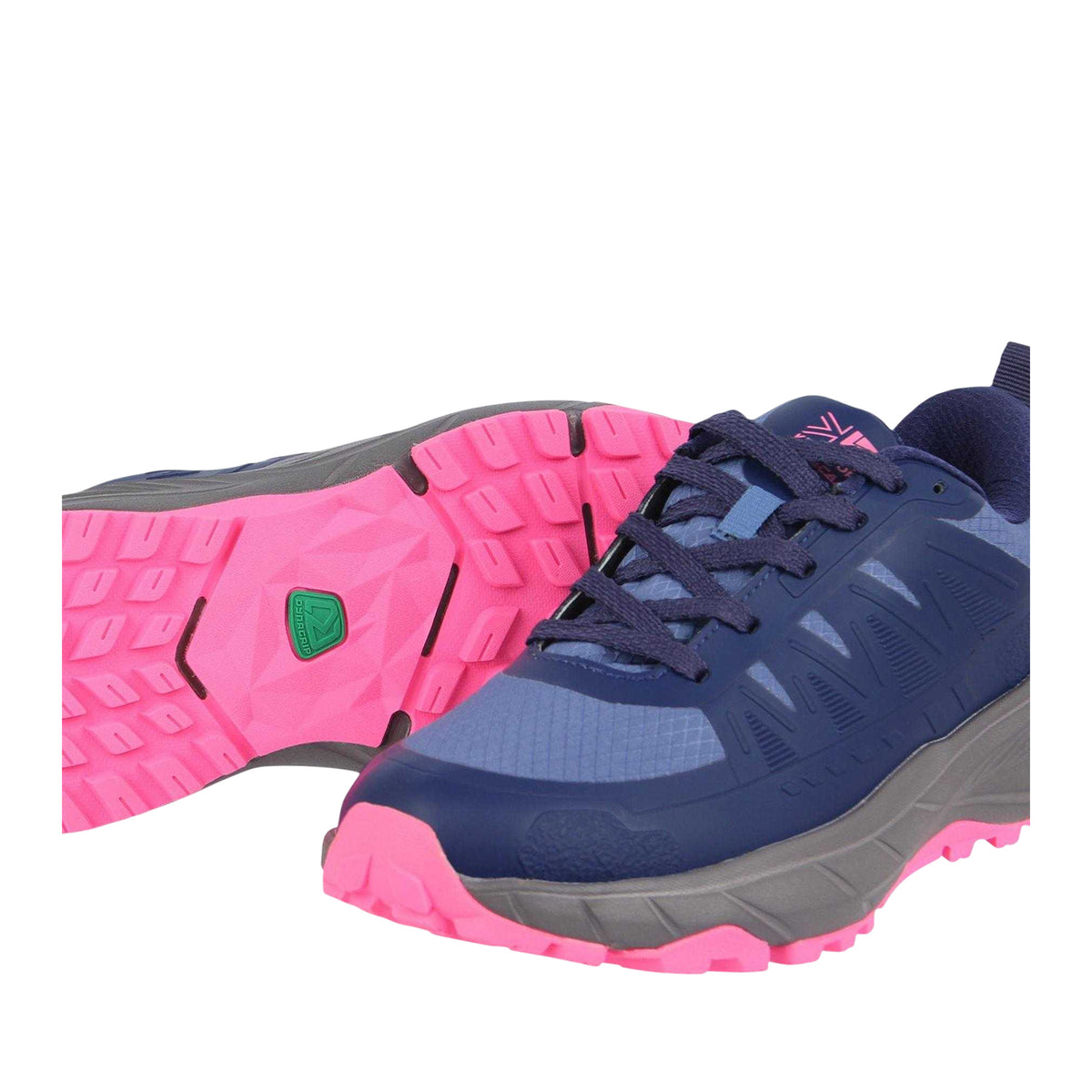 Navy-Pink - Lifestyle - Karrimor Womens-Ladies Caracal Logo Waterproof Trainers
