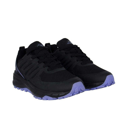 Black - Front - Karrimor Womens-Ladies Caracal Logo Waterproof Trainers