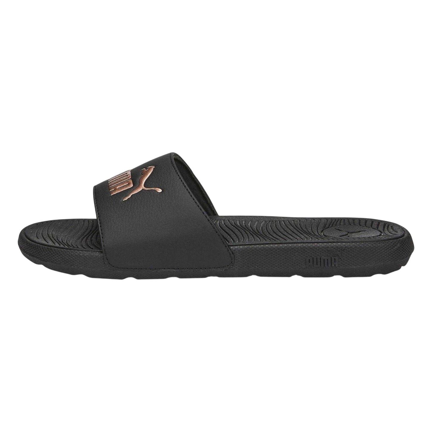 Puma Black - Back - Puma Womens-Ladies Cool Cat Flat Sliders