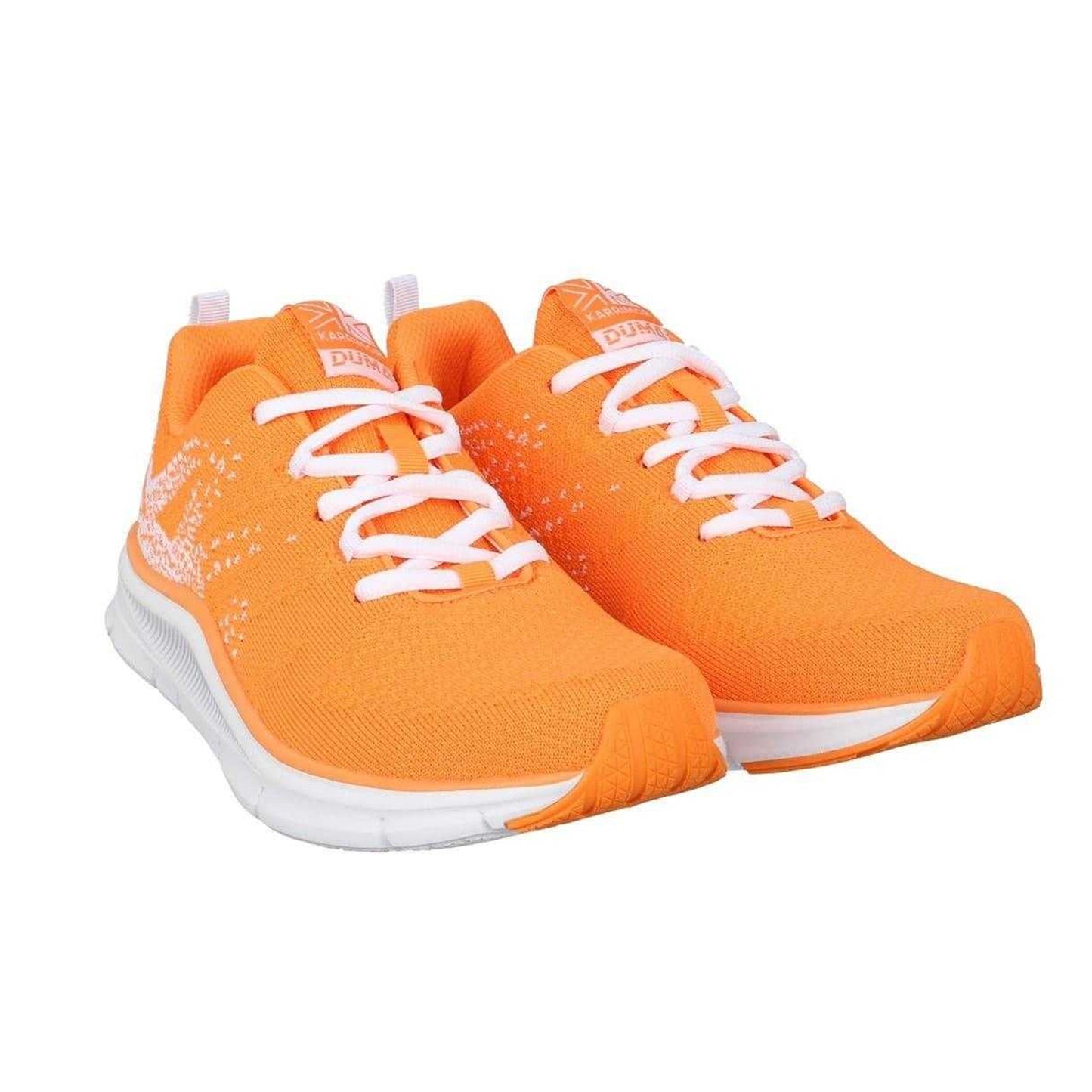 Orange-White - Front - Karrimor Boys Duma 6 Speckle Cushioned Trainers