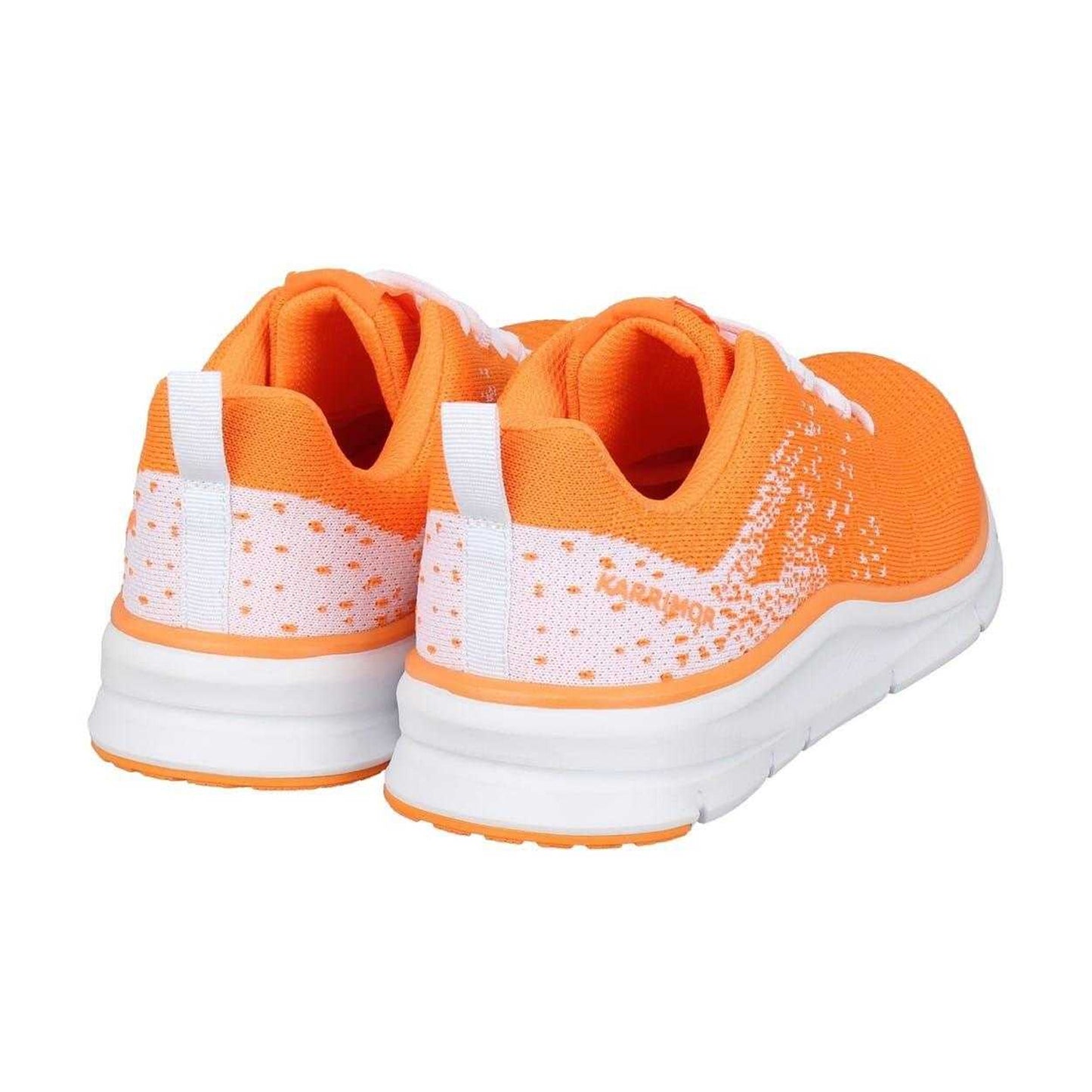 Orange-White - Back - Karrimor Boys Duma 6 Speckle Cushioned Trainers