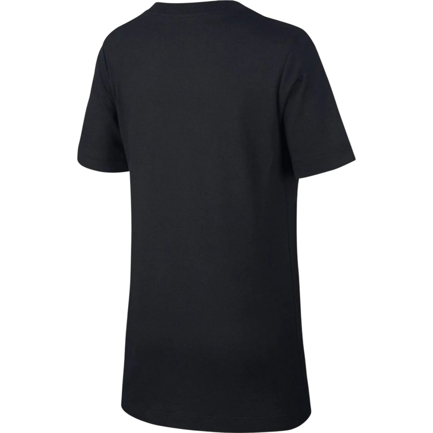 Black - Back - Nike Childrens-Kids Futura Classic Logo Regular T-Shirt