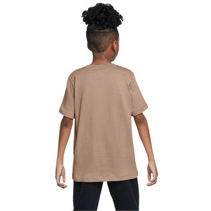 Hemp - Back - Nike Childrens-Kids Futura Classic Logo Regular T-Shirt