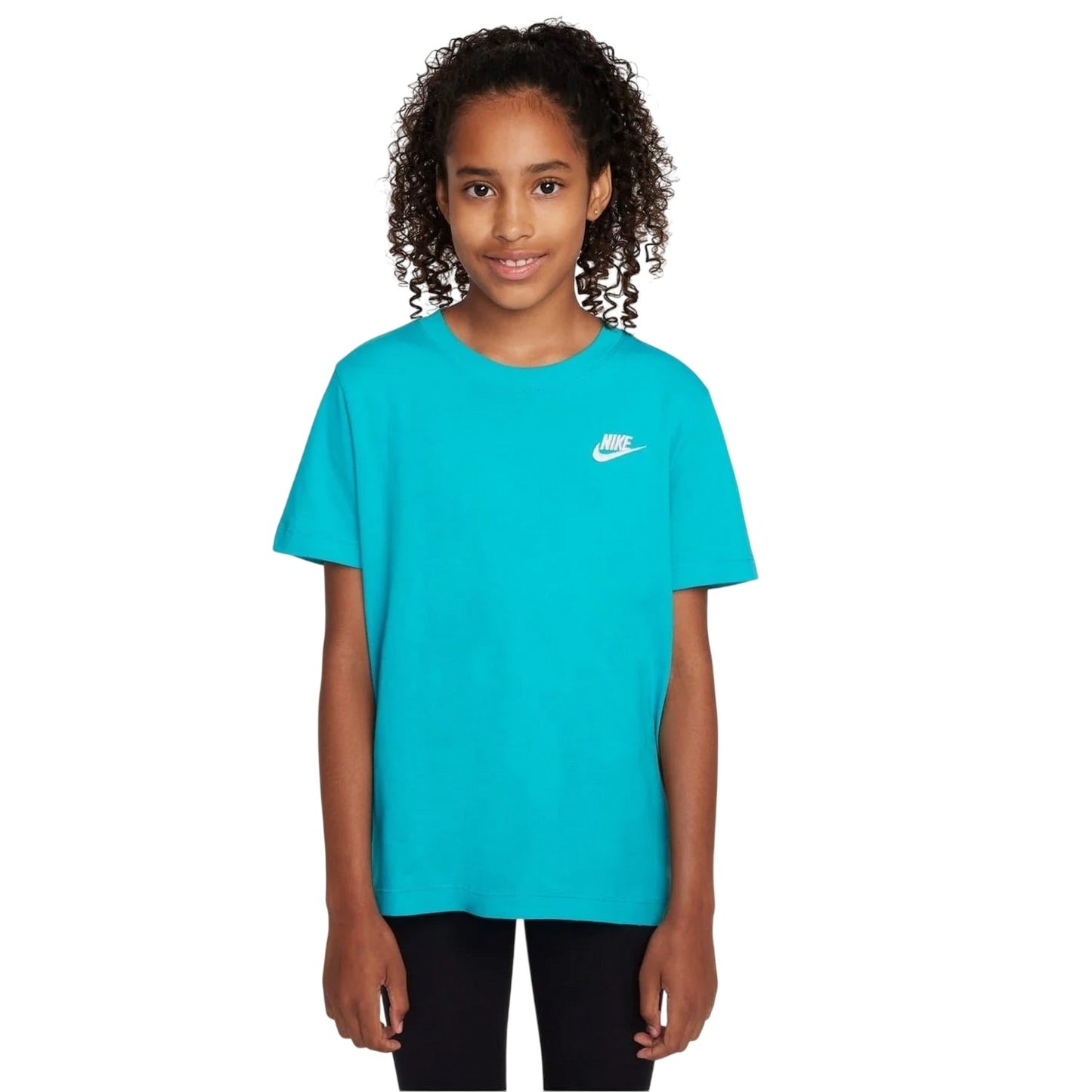 Dusty Cactus - Front - Nike Childrens-Kids Futura Classic Logo Regular T-Shirt