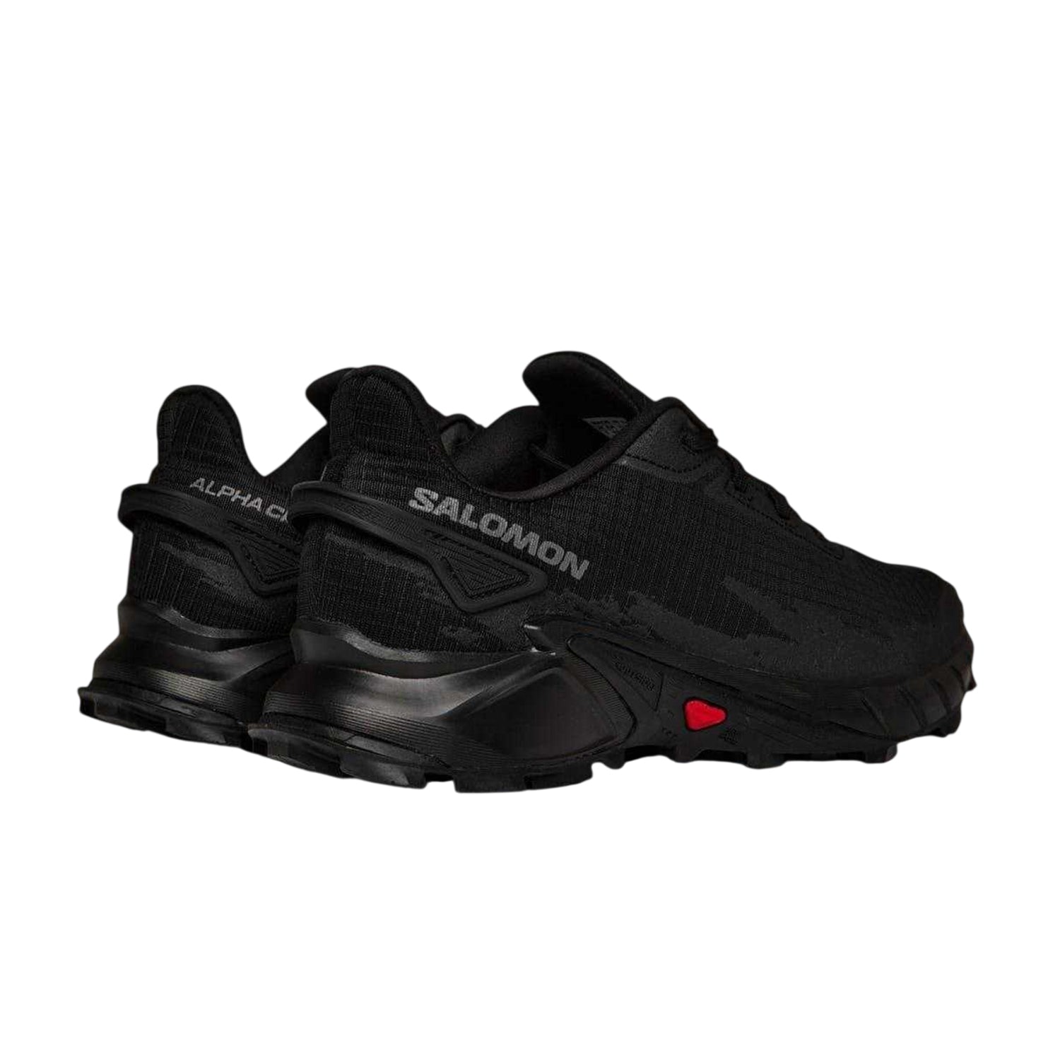 Black - Back - Salomon Womens-Ladies Alphacross 5 Running Shoes