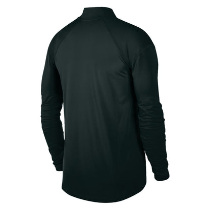 Black - Back - Nike Mens Dry Element Funnel Neck Running Top