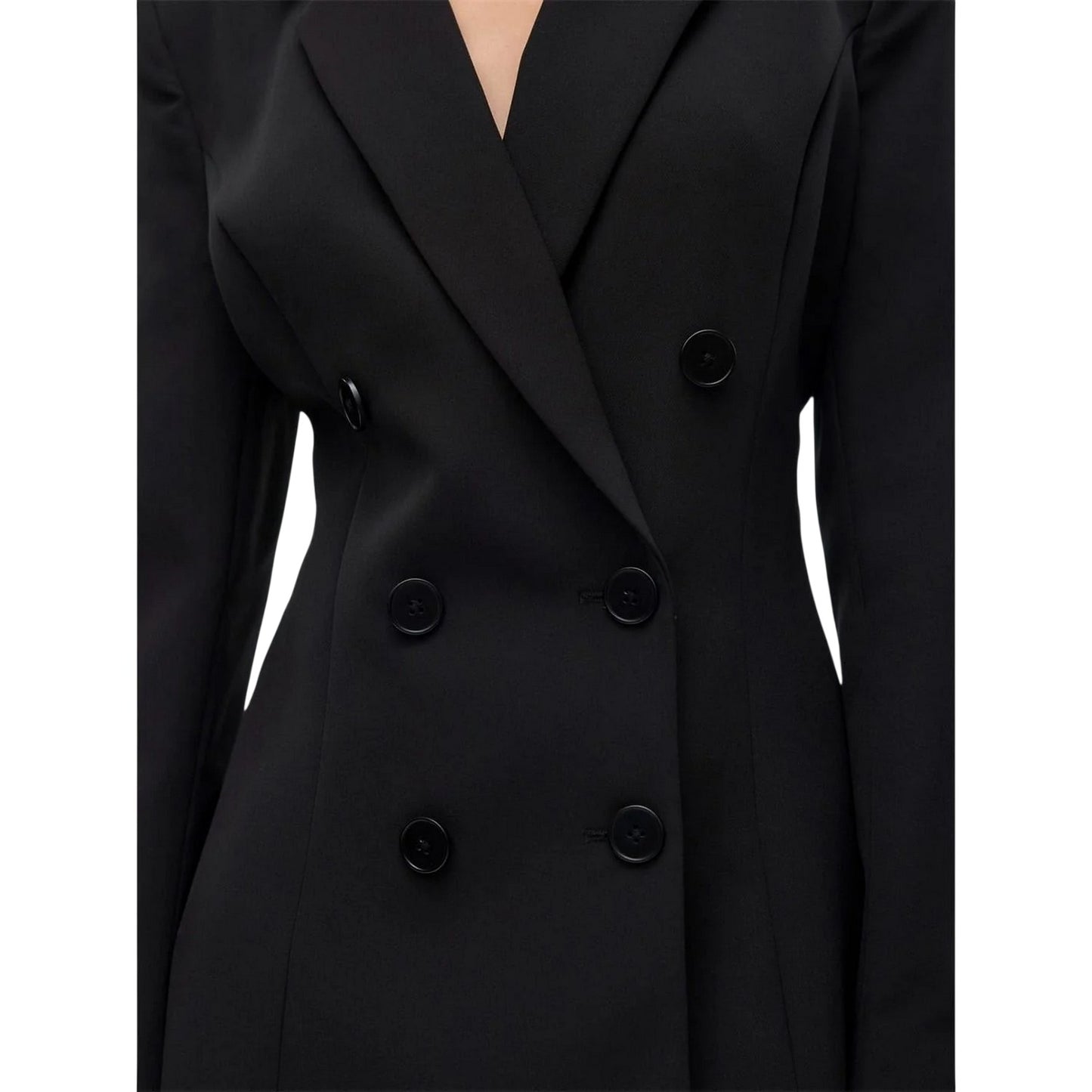 Black - Side - Vero Moda Womens-Ladies Blazer