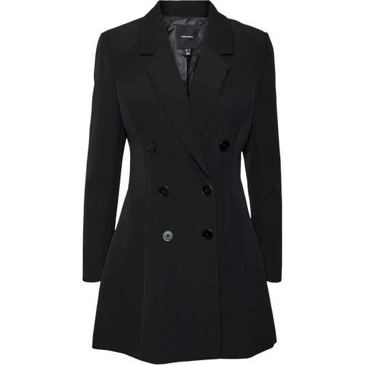 Black - Front - Vero Moda Womens-Ladies Blazer
