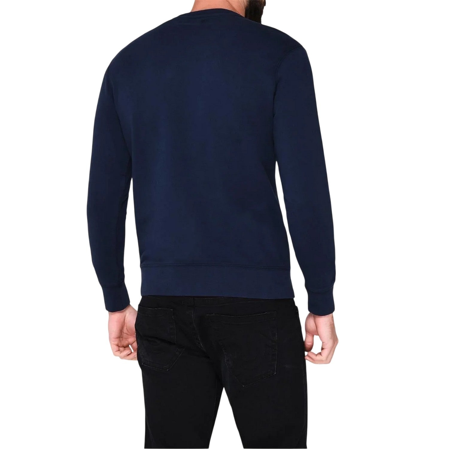 Dress Blue - Back - Levis Mens Original Crew Neck Sweatshirt