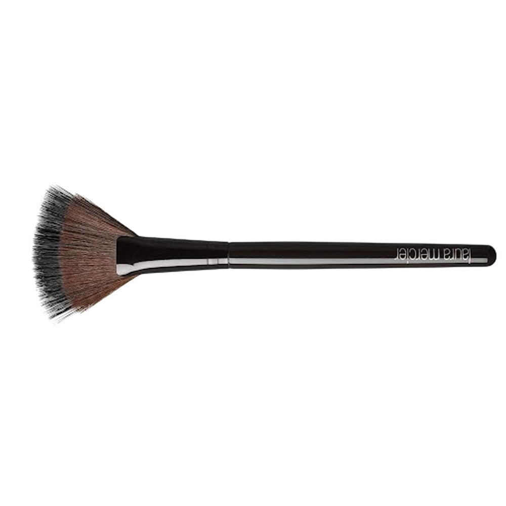 Brushed Steel - Back - Laura Mercier Fan Powder Makeup Brush