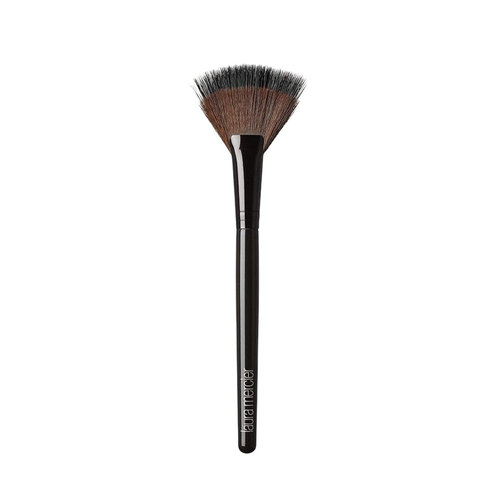 Brushed Steel - Front - Laura Mercier Fan Powder Makeup Brush