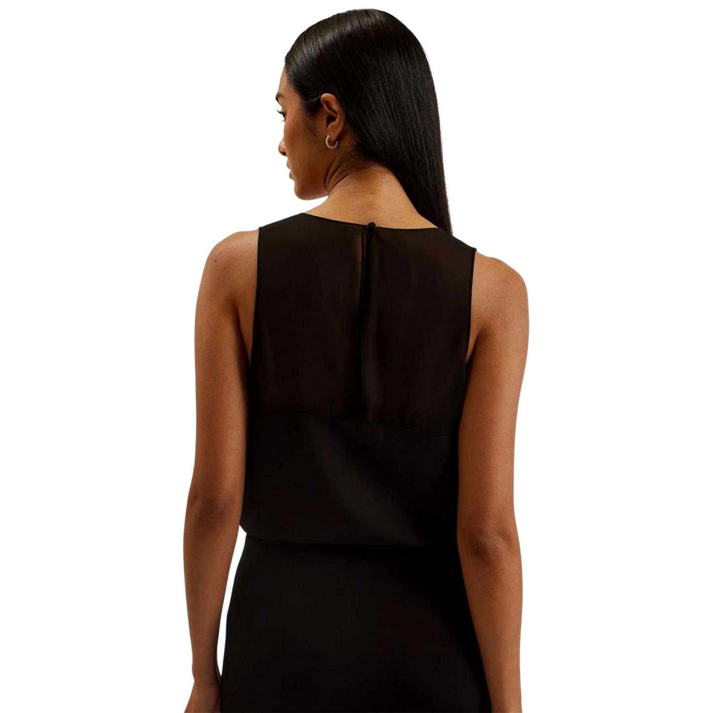 Black - Back - Ted Baker Womens-Ladies Sleeveless Tank Top