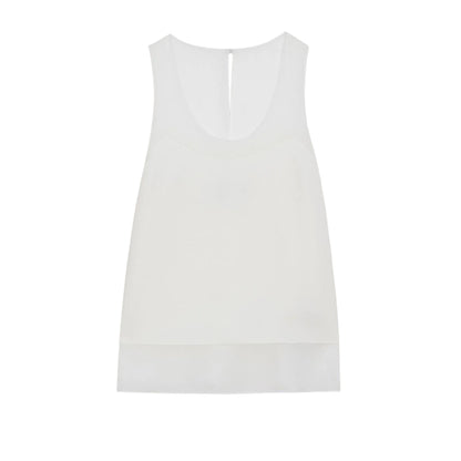 Ivory - Front - Ted Baker Womens-Ladies Sleeveless Tank Top