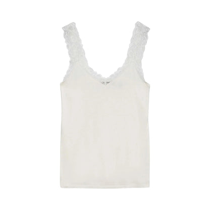 Snow White - Front - Vero Moda Womens-Ladies Rosa Sleeveless Camisole