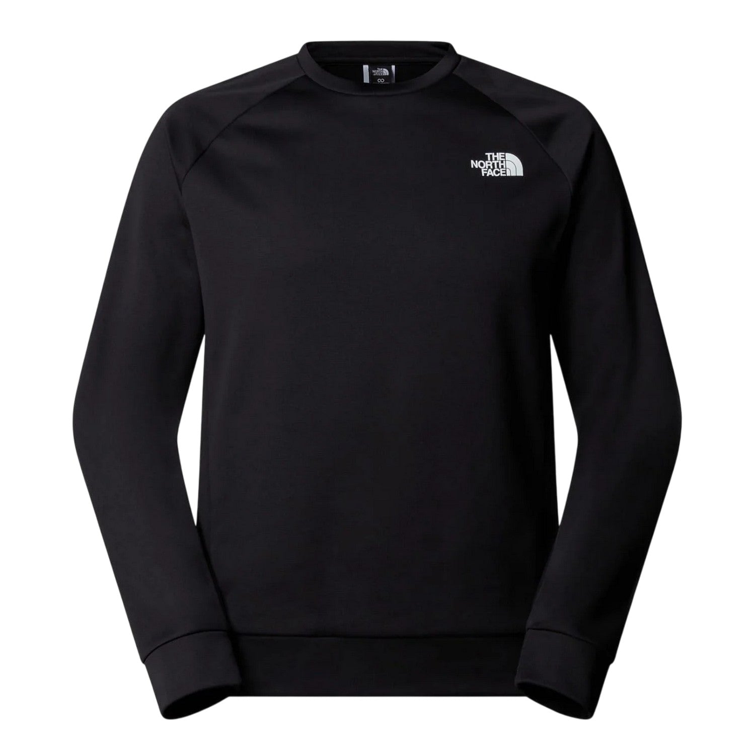 Black - Front - The North Face Mens Reaxion 2.0 Raglan Sweatshirt