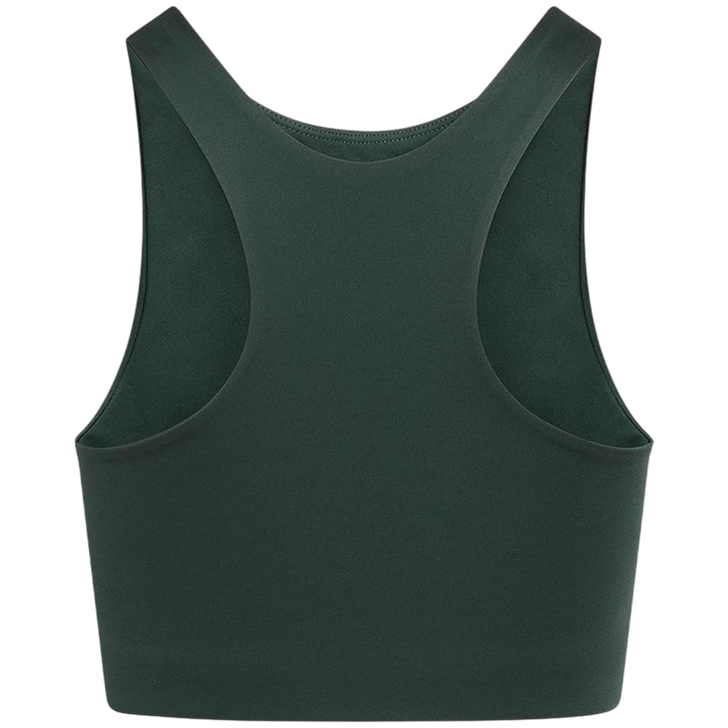 Moss - Back - Girlfriend Collective Womens-Ladies Dylan High-Neck Sleeveless Sports Bra