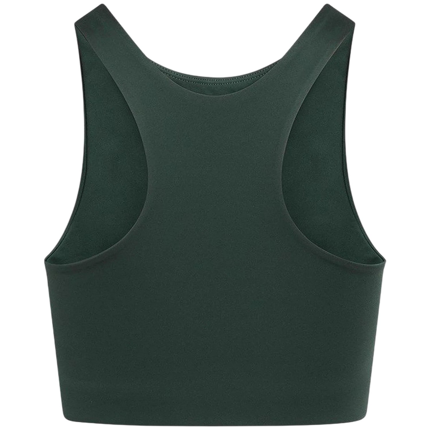 Moss - Back - Girlfriend Collective Womens-Ladies Dylan High-Neck Sleeveless Sports Bra