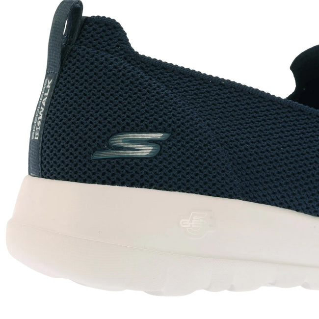 Navy - Pack Shot - Skechers Womens-Ladies Go Walk Joy - Sensational Day Trainers