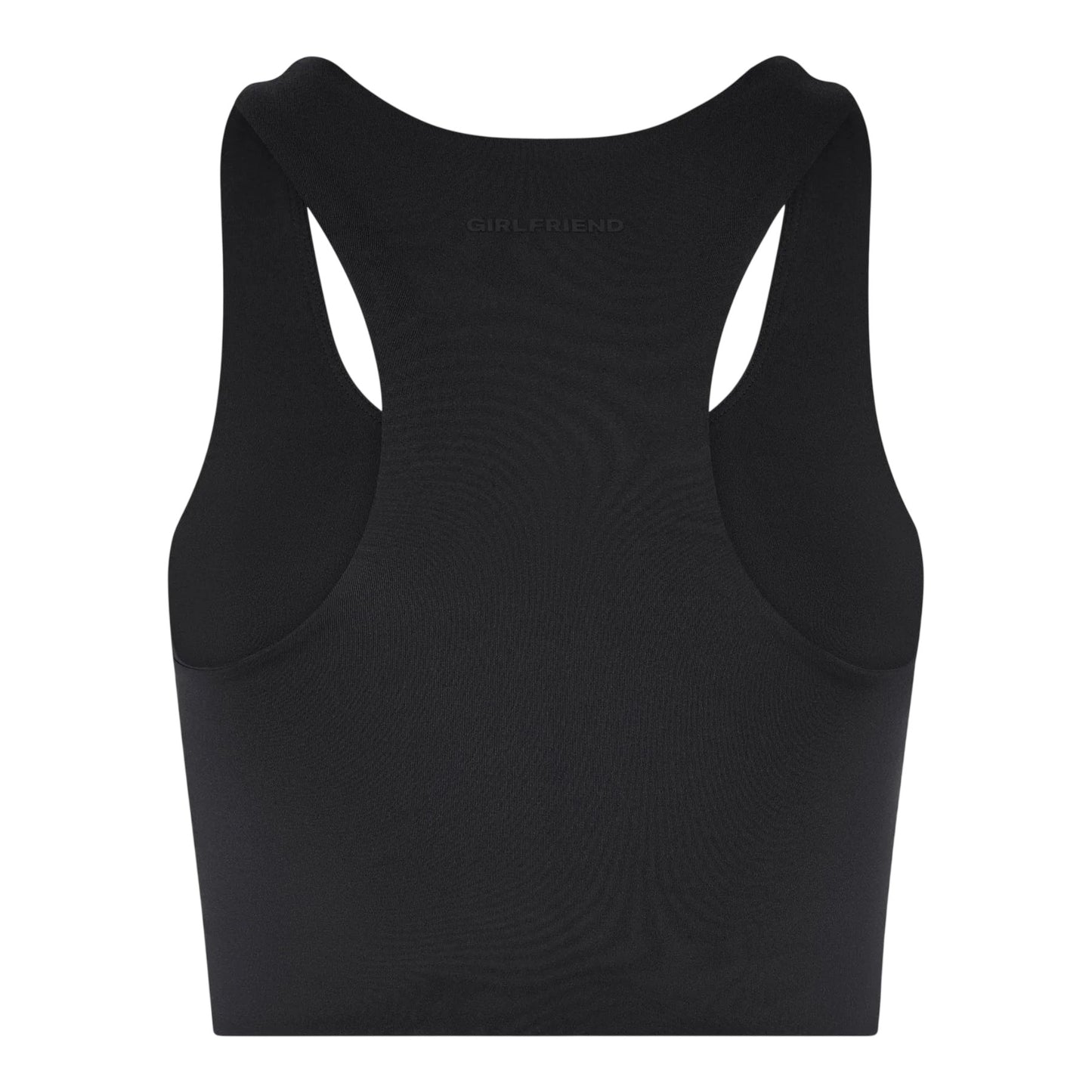 Black - Back - Girlfriend Collective Womens-Ladies Paloma Scoop Neck Sports Bra