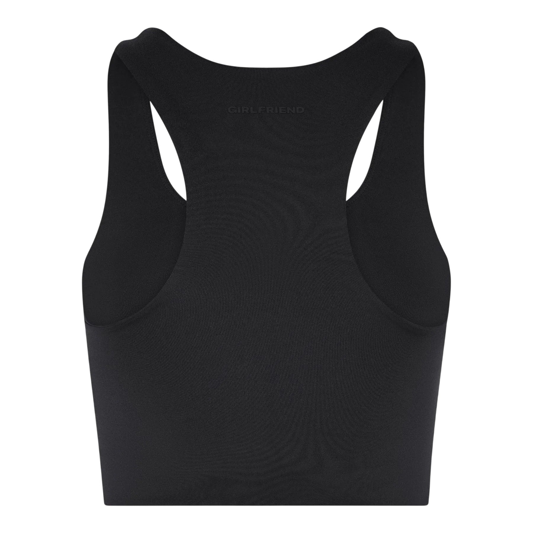 Black - Back - Girlfriend Collective Womens-Ladies Paloma Scoop Neck Sports Bra