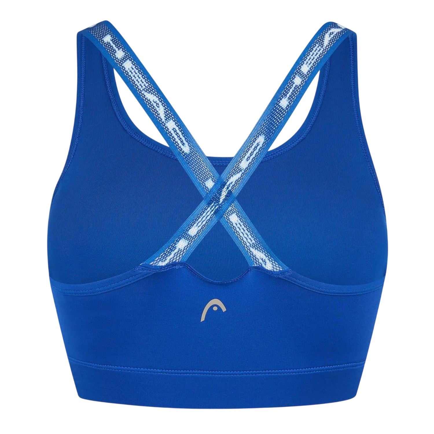 Multicoloured - Back - Head Womens-Ladies Geometric Scoop Neck Sports Bra