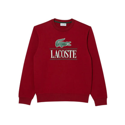 Orange - Front - Lacoste Mens Oversized Sweatshirt