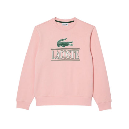 Pink - Front - Lacoste Mens Oversized Sweatshirt
