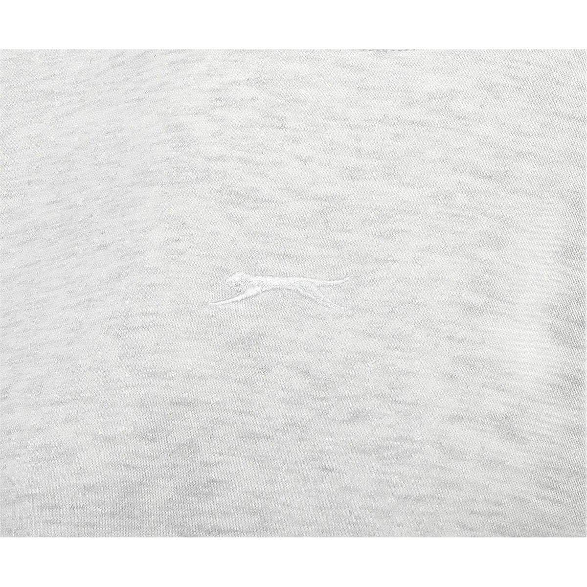 Ice Grey Marl - Side - Slazenger Womens-Ladies Plain Polycotton Crew Neck Jumper