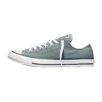 Mineral Grey - Side - Converse Mens Ox Logo Canvas Trainers