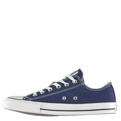 Navy - Lifestyle - Converse Mens Ox Logo Canvas Trainers
