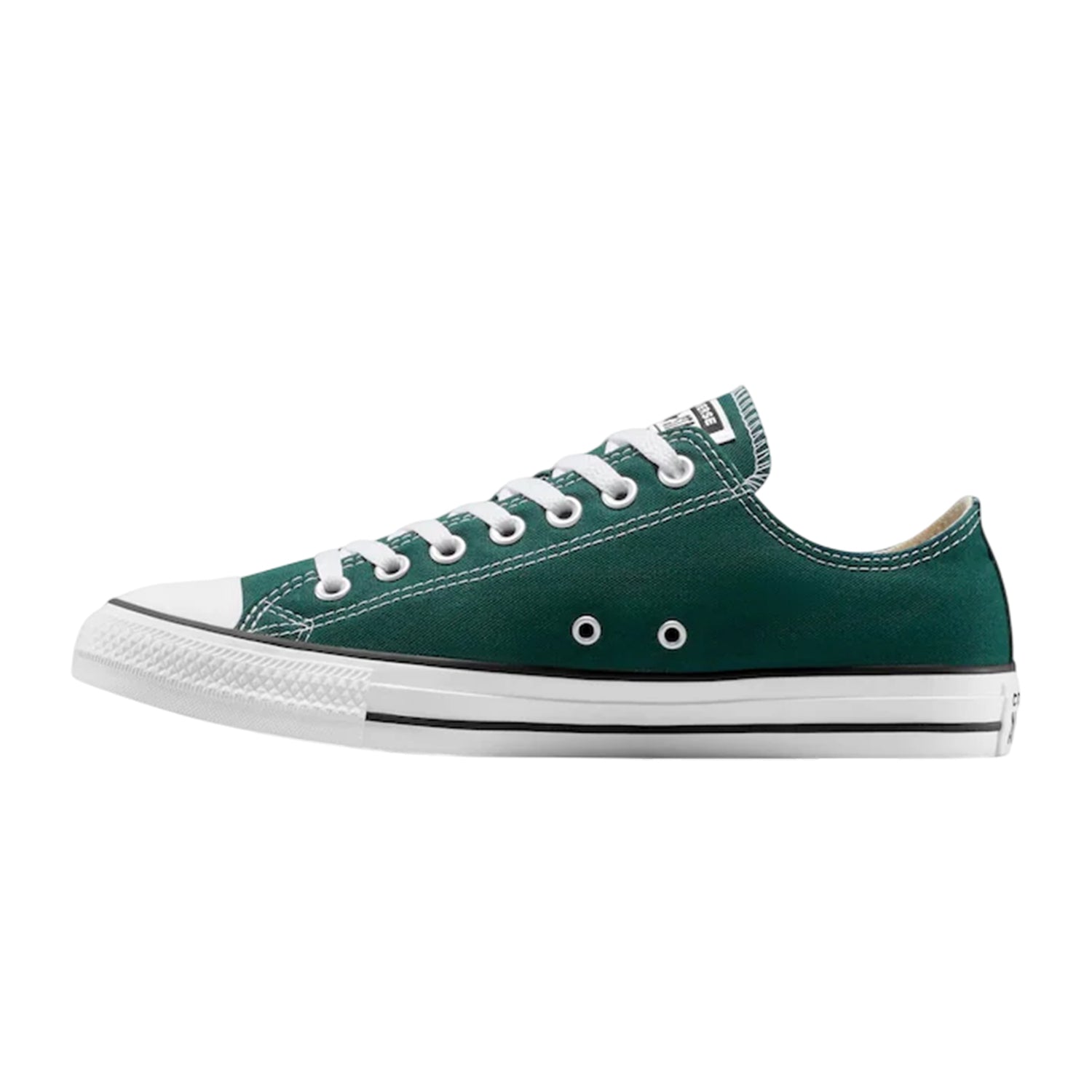 Dragonfly Green - Back - Converse Mens Ox Logo Canvas Trainers