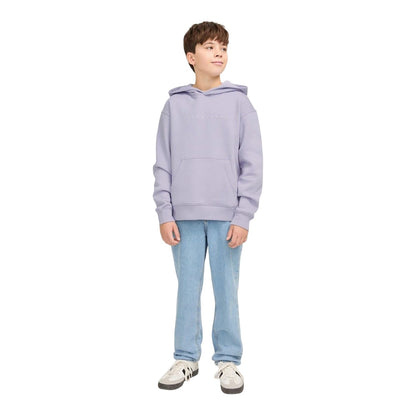 Lavender - Lifestyle - Jack And Jones Childrens-Kids Lettering Stars Hoodie