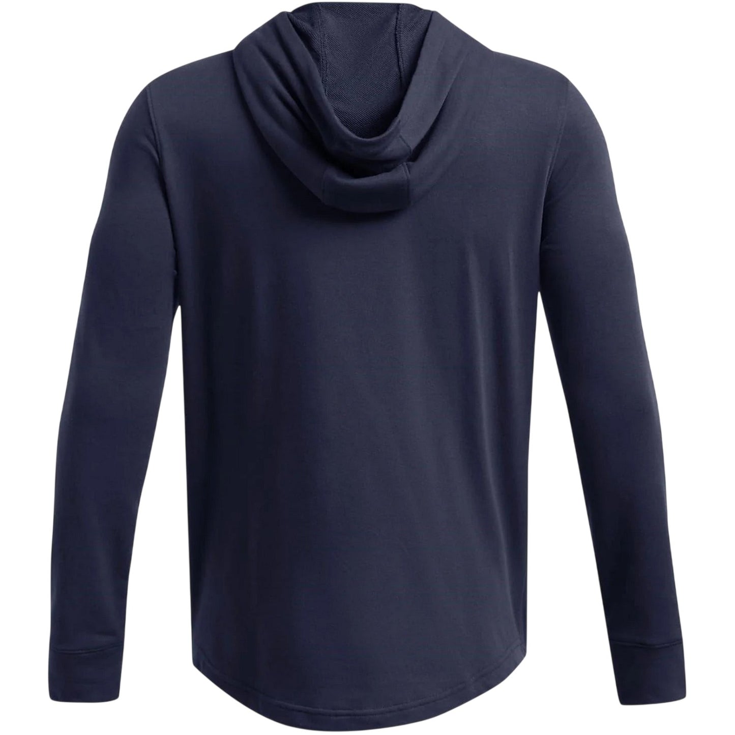 Blue - Back - Under Armour Mens Rival Terry Graphic Hoodie