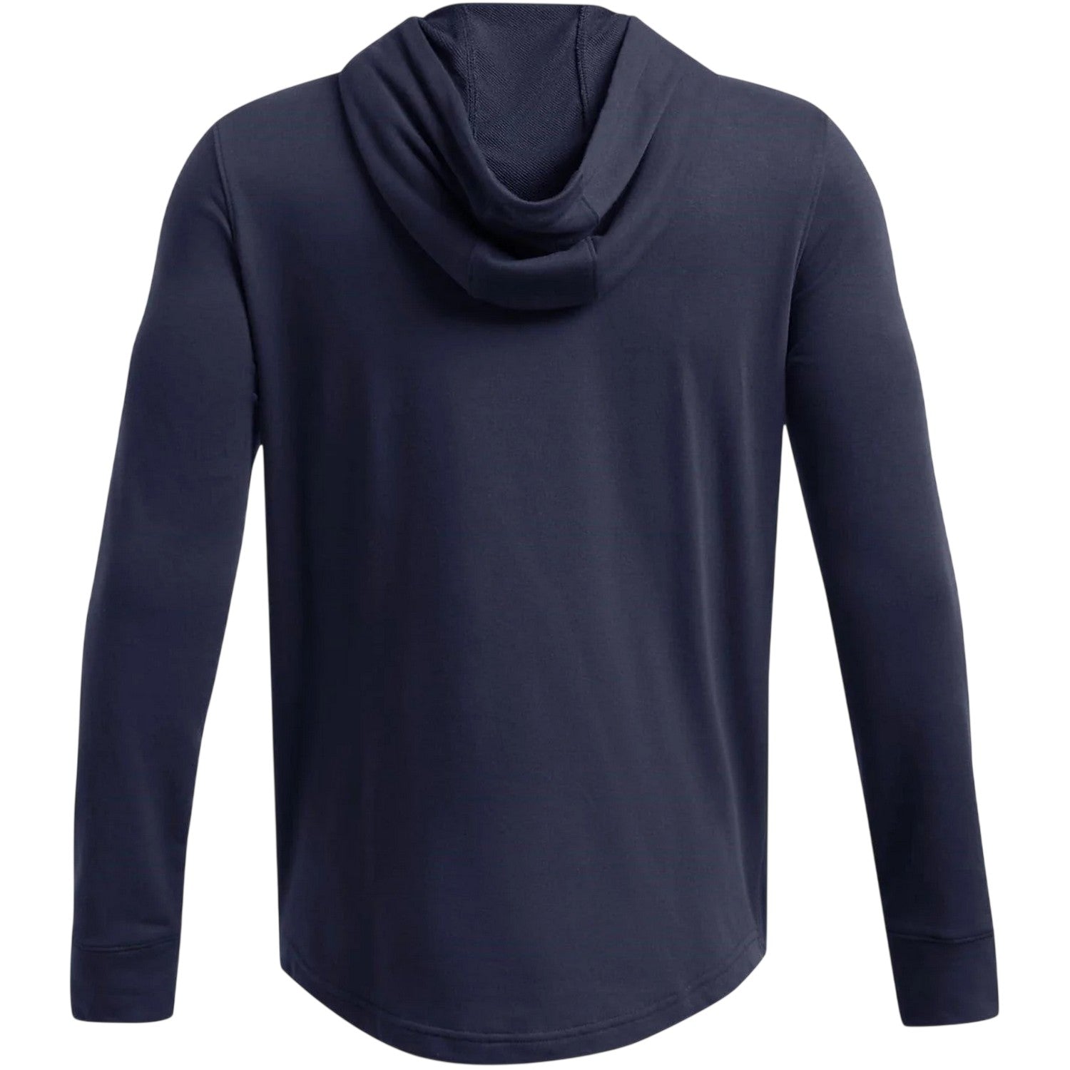 Blue - Back - Under Armour Mens Rival Terry Graphic Hoodie
