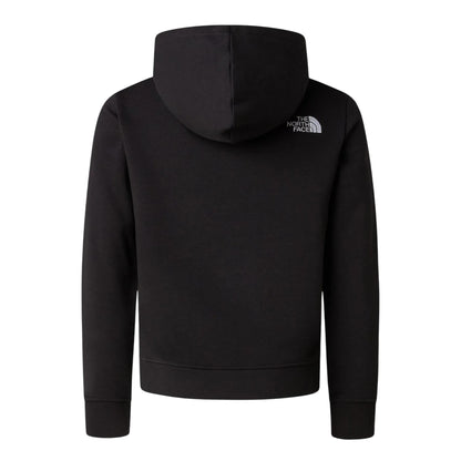 Black - Back - The North Face Childrens-Kids Drew Peak Hoodie