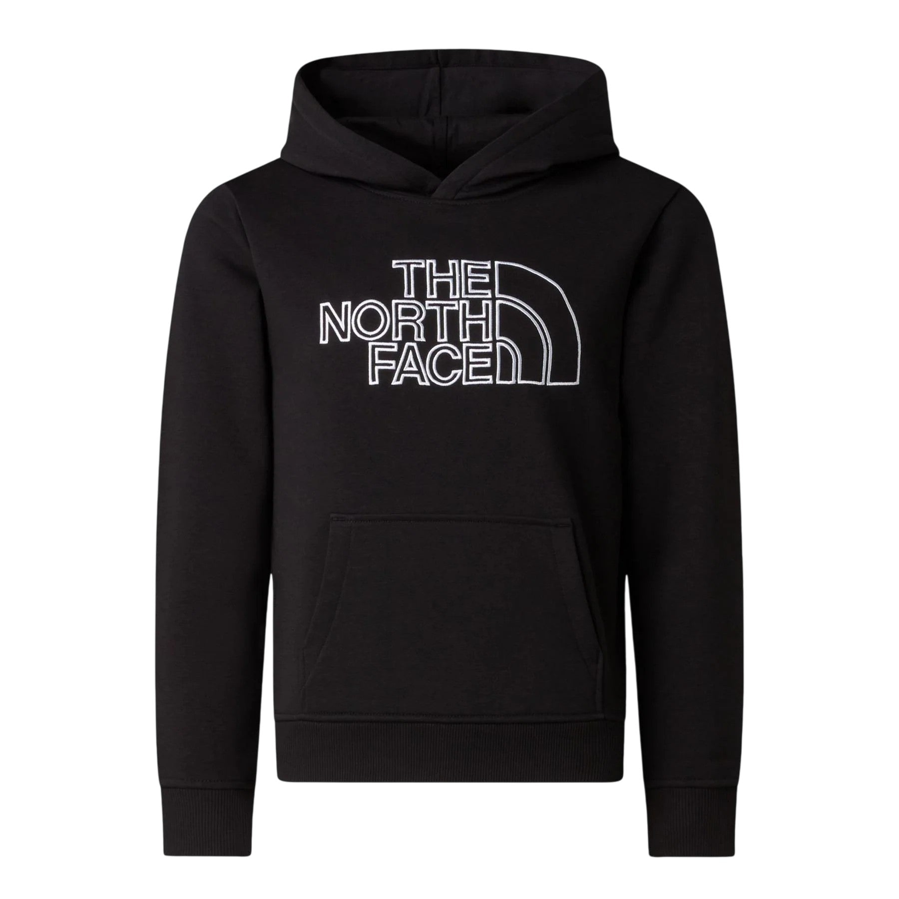 Black - Front - The North Face Childrens-Kids Drew Peak Hoodie