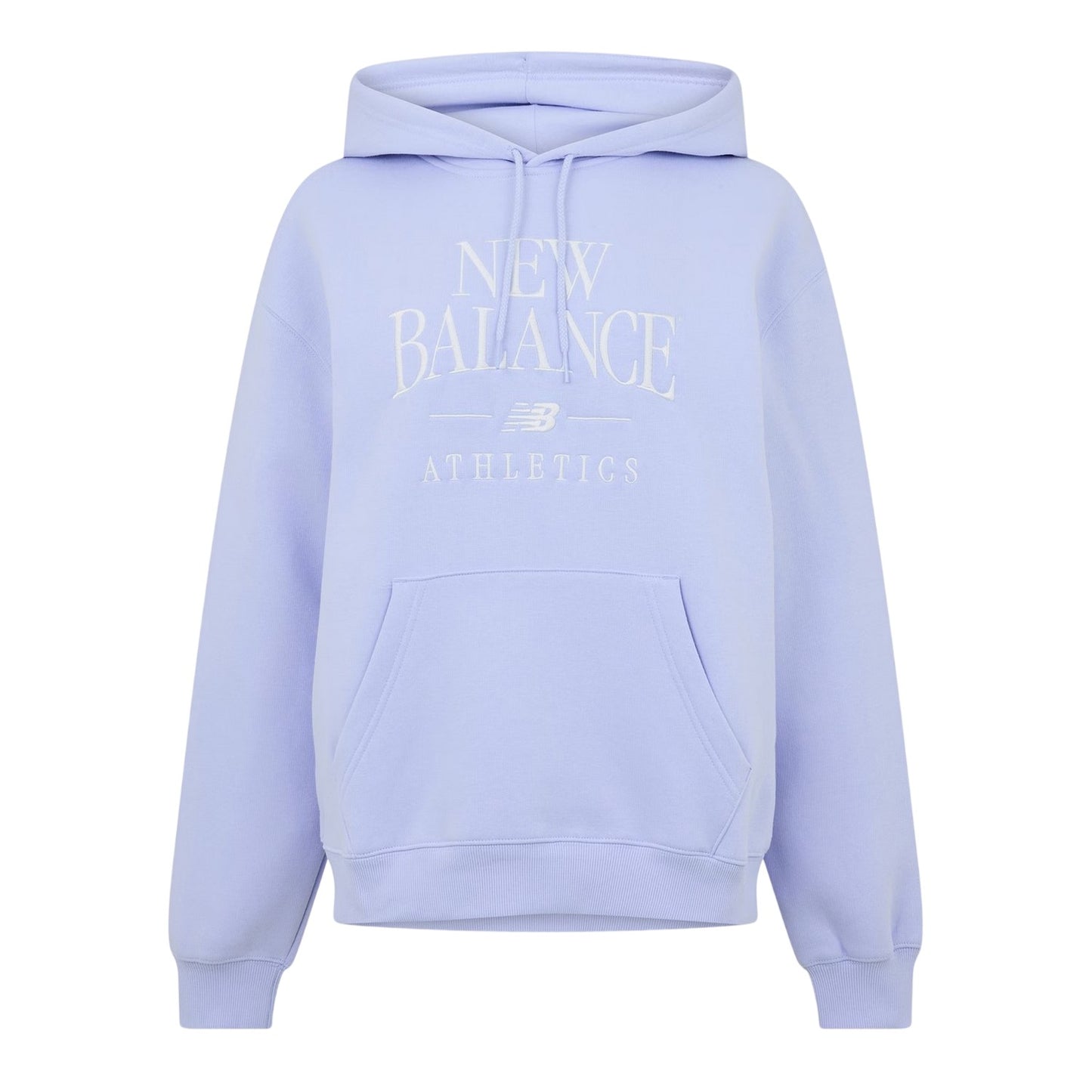 Lilac - Front - New Balance Womens-Ladies Trackside Hoodie